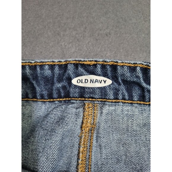 Old Navy Women's SZ 8 Button-Front A-Line Midi Jean Denim Skirt - Picture 7 of 8